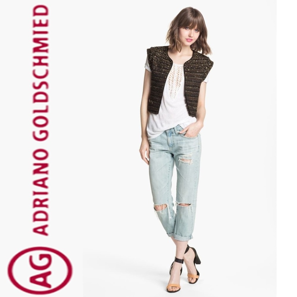ADRIANO GOLDSCHMIED THE PIPER SLOUCHY SLIM CROP